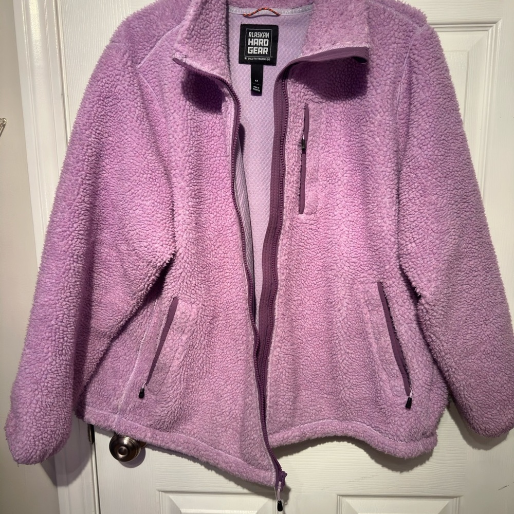 Duluth Trading Co Women's Lavender Teddy Jacket